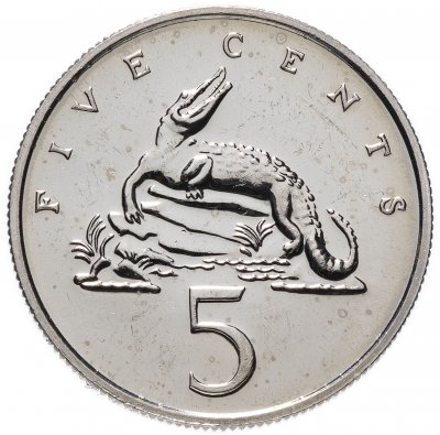 купить Ямайка 5 центов (cents) 1980