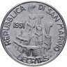 Купить Сан-Марино 50 лир (lire) 1991