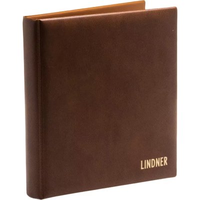 купить Альбом для монет KARAT подарочный. Без шубера. С 10 листами (Lindner. Германия). Коричневый