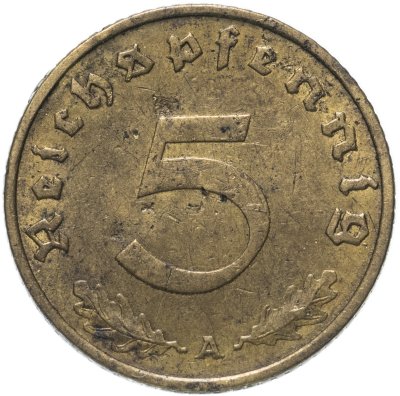 купить Германия (Третий рейх) 5 рейхспфеннигов 1937