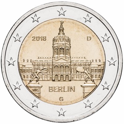 купить Германия 2 евро 2018 A "Берлин"