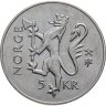 Купить Норвегия 5 крон 1997 "350 лет Норвежской почтовой службе"