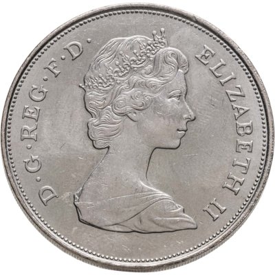 купить Великобритания 25 пенсов (pence) 1981 Свадьба принца Чарльза и леди Дианы