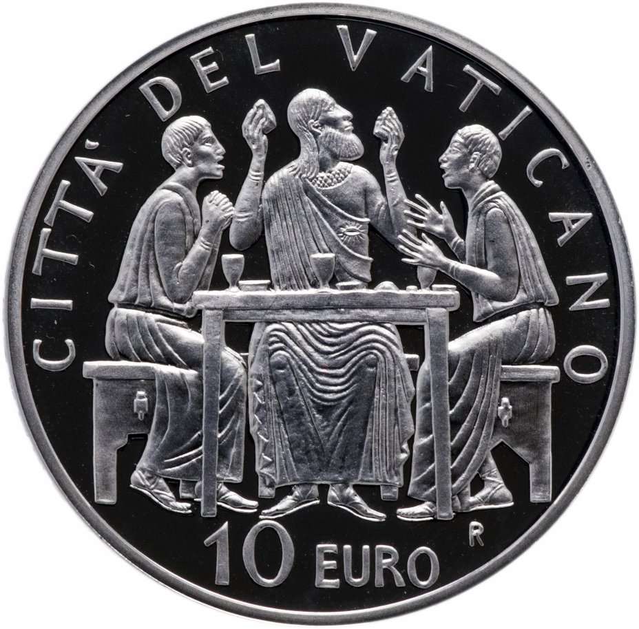 купить Ватикан 10 евро 2005 "Папа Бенедикт XVI"
