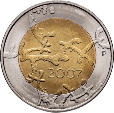 купить Финляндия 5 евро 2007 "90 лет независимости"