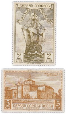 купить Испания набор из 2 марок 1930