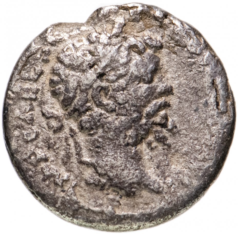купить Римская Империя, Септимий Север, 193-211 гг, денарий (реверс: полумесяц)