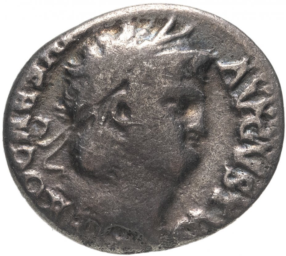 купить Римская империя, Нерон, 54-68 годы, Денарий. (Салюс)