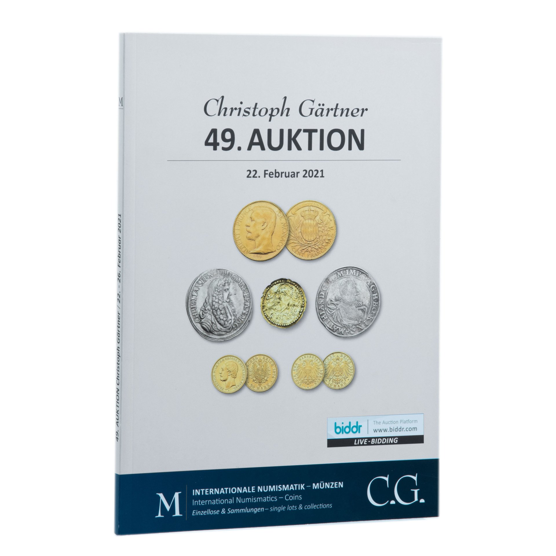 Аукционный каталог Christoph Gartner "Аукцион 49" 2021 стоимостью 1010 руб.