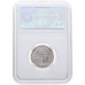 Купить Великобритания 1 шиллинг (shilling) 1887 с портретом королевы Виктории в слабе Монетник. ру XF det чистка