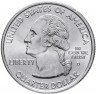 Купить США 1/4 доллара (квотер, 25 центов) 2002 D "Штат Теннесси"