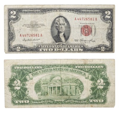 купить США 2 доллара 1953 series A