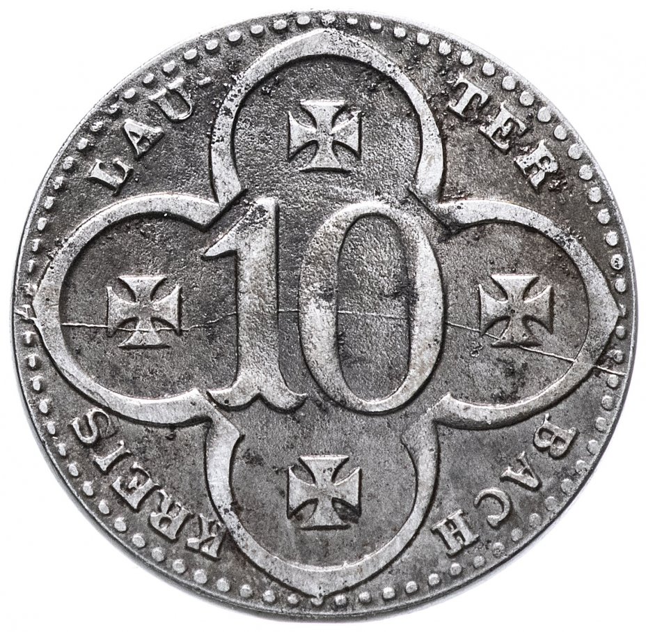 купить Германия (Лаутербах) нотгельд  10 пфеннигов 1917