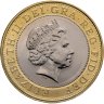 Купить Великобритания 2 фунта (pounds) 2004