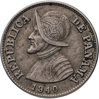 купить Панама 2 1/2 сентесимо (centesimos) 1940