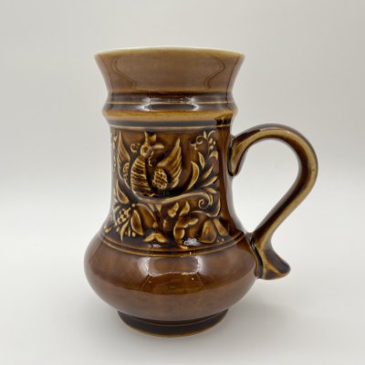 купить Кружка пивная "Сирин", фаянс, поливы, Московский завод «Изолятор», СССР, 1970-1990 гг.