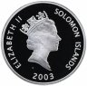 Купить Соломоновы острова 25 долларов 2003 "Самолеты мира: Дуглас DC-3"