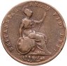 Купить Великобритания 1/2 пенни (penny) 1854