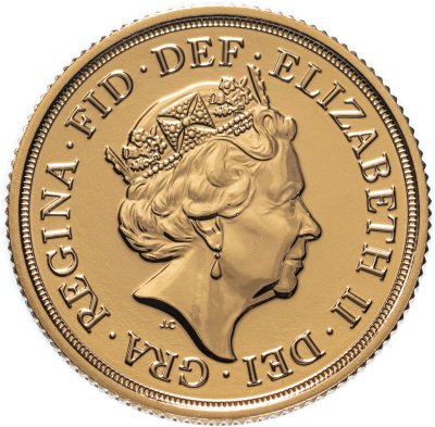купить Великобритания 1 фунт (соверен) 2022 "Мемориал королевы Елизаветы II"