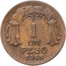 Купить Чили 1 песо (peso) 1948