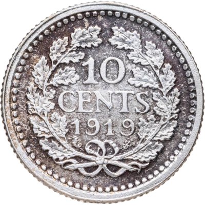 купить Нидерланды 10 центов (cents) 1919