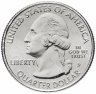 Купить США 1/4 доллара (25 центов, квотер) 2020 D — "Национальный исторический парк Рокфеллера" (54-й парк), Монетный двор Денвера (D)
