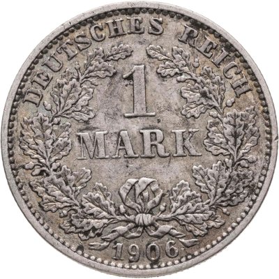 купить Германия 1 марка 1906 знак монетного двора: "E" - Мульденхюттен