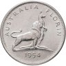 Купить Австралия 2 шиллинга (флорин) 1954 "Королевский визит в Австралию"