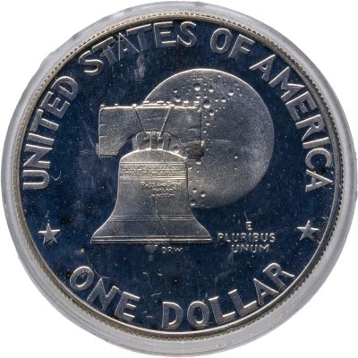 купить США 1 доллар (dollar) 1976 S 200 лет независимости США знак монетного двора "S" - Сан-Франциско
