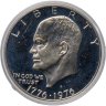 Купить США 1 доллар (dollar) 1976 S 200 лет независимости США знак монетного двора "S" - Сан-Франциско