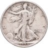 Купить США 50 центов (1/2 доллара, half dollar) 1934 "Walking Liberty Half Dollar" без обозначения монетного двора