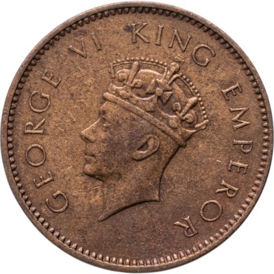 купить Британская Индия 1/4 анны (anna) 1939