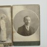 Купить Набор из двух фотографий на паспарту, фотоателье Е. Кукулевич в Ялте, бумага, картон, печать, Российская империя, 1890-1917 гг.