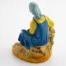 Купить Статуэтка "Сестрица Алёнушка с козлёнком", гипс, роспись, Кунгурский завод художественных изделий (Кунгурская керамика), СССР, 1977 г.