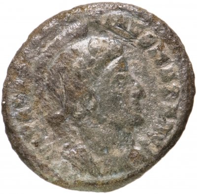 Купить Римская Империя, Константин I, 306–337 гг, Нуммий (реверс: две Виктории стоят лицом друг к другу и держат щит)