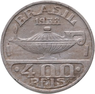 купить Бразилия 400 рейс (reis) 1938 Освальдо Крус