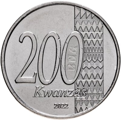 купить Ангола 200 кванз 2022 "20 лет миру и национальному примирению"