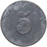 Купить Германия "Тангермюнде" 5 пфеннигов 1919 нотгельд