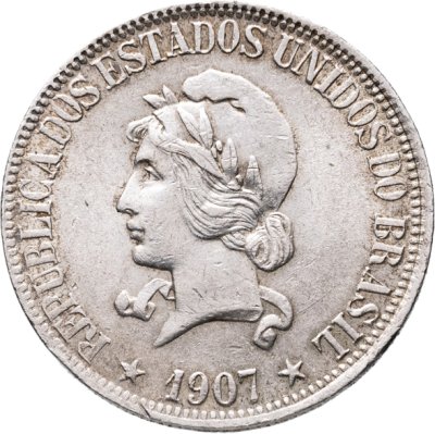 купить Бразилия 1000 реалов (рейс, reis) 1907
