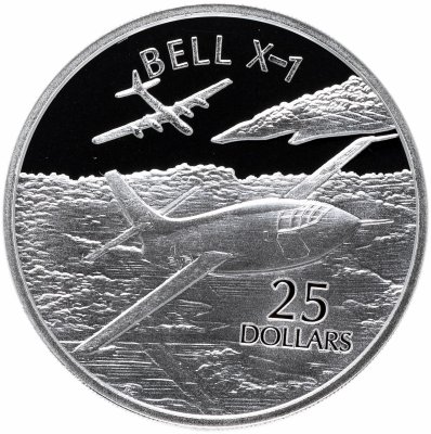 купить Соломоновы острова 25 долларов 2003 "Самолеты мира: Bell X-1"