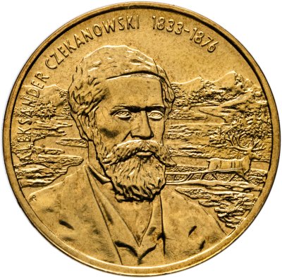 купить Польша 2 злотых 2004 "Польские путешественники - Александр Чекановский"