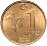 Купить Турция 1 куруш 2019-2022