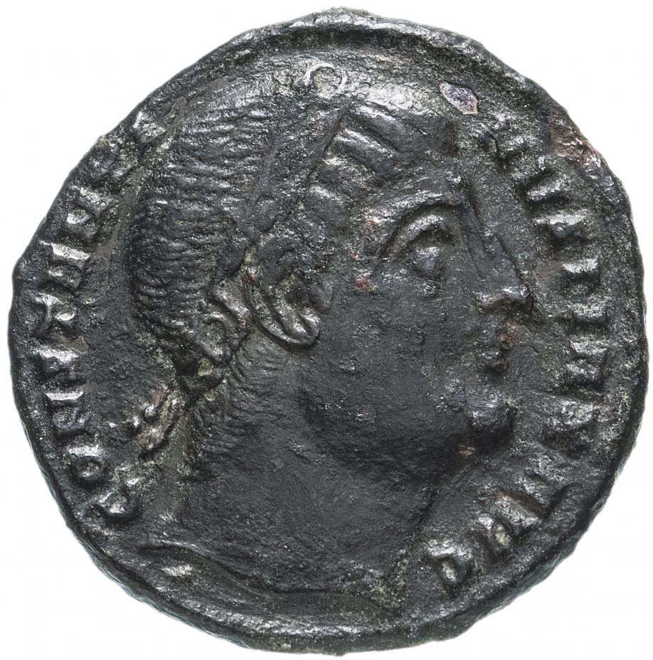 купить Римская империя, Константин I Великий, 307-337 годы, Нуммий.(взгляд в небеса)