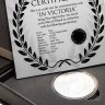 Купить Ниуэ 1 доллар 2015 Proof "Виктория - богиня победы. IN VICTORIA" в футляре с сертификатом