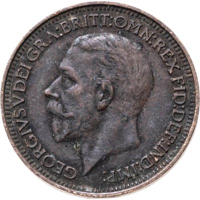 купить Великобритания 1 фартинг (farthing) 1927