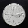 Купить Олдерни 5 фунтов (pounds) 2003 "Последний полет Конкорда" (в буклете)