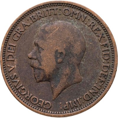 купить Великобритания 1/2 пенни (penny) 1935