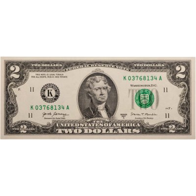 купить США 2 доллара 2017