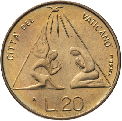 купить Ватикан 20 лир (lire) 1983