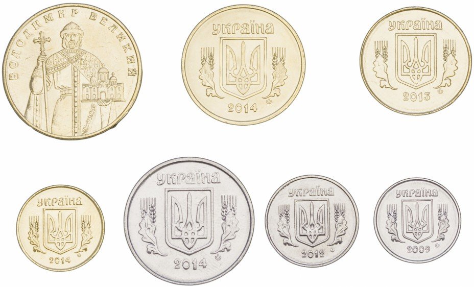 Купить монеты украины. Украинские монеты. Набор украинских монет. МОНЕТЫУКРАИНЫ регулрного. Украина 1 2 5 10 25 50 копеек.